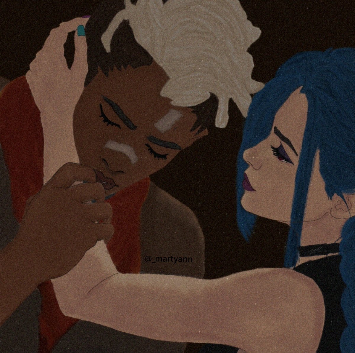 _martyann's tweet photo. Timebomb <3 Ekko and Jinx 

#jinx #ekko #timebombarcane #jinx #jinxarcane #arcaneart #timebomb https://t.co/g9Ute6d0Kx