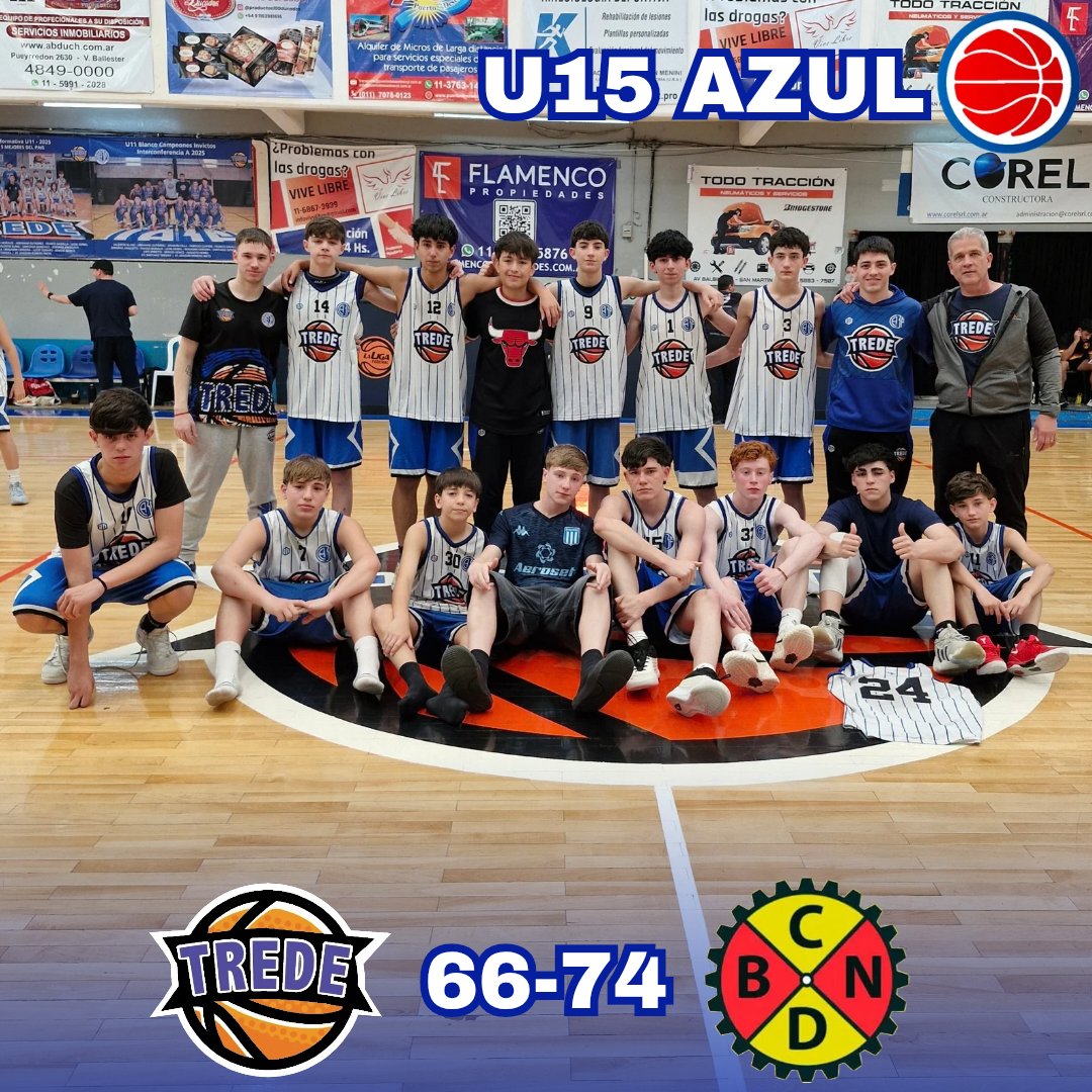 tredebasquetok's tweet photo. 🏀 RESULTADOS
🏆 Interconferencia "B"
Trede (Azul) 🆚️ BANADE
⚔️ Fecha 11
U17: 60-76 ❎️
U15: 66-74 ❎️
U13: 24-72 ❎️
U11: 42-31 ✅️
U9: 18-28 ❎️
U21: 47-73 ❎️
¡VAMOS LOS PIBES! 💙🤍🏀
#SomosPasión #SomosFamilia #TredeBasquet #Formativas #ORGULLODEPERTENECER https://t.co/jsPmzmhrD4