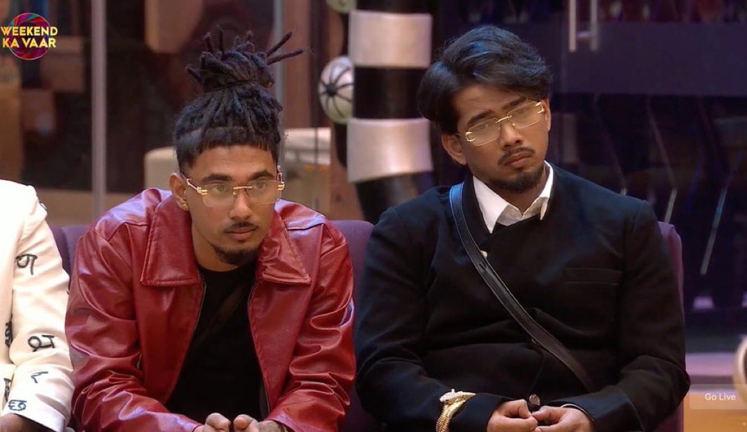ilysanyam's tweet photo. yung dsa is doing soo gudd and showing his strong personality 🦁🔥
why are makers trying to break their grp and telling him hes looking negative when hes not?? 🤡🤦‍♂️
they want a rivalry b/w the grp ig 🤡🙏🏼

#yungdsa #biggboss20 https://t.co/fy475CO0PH