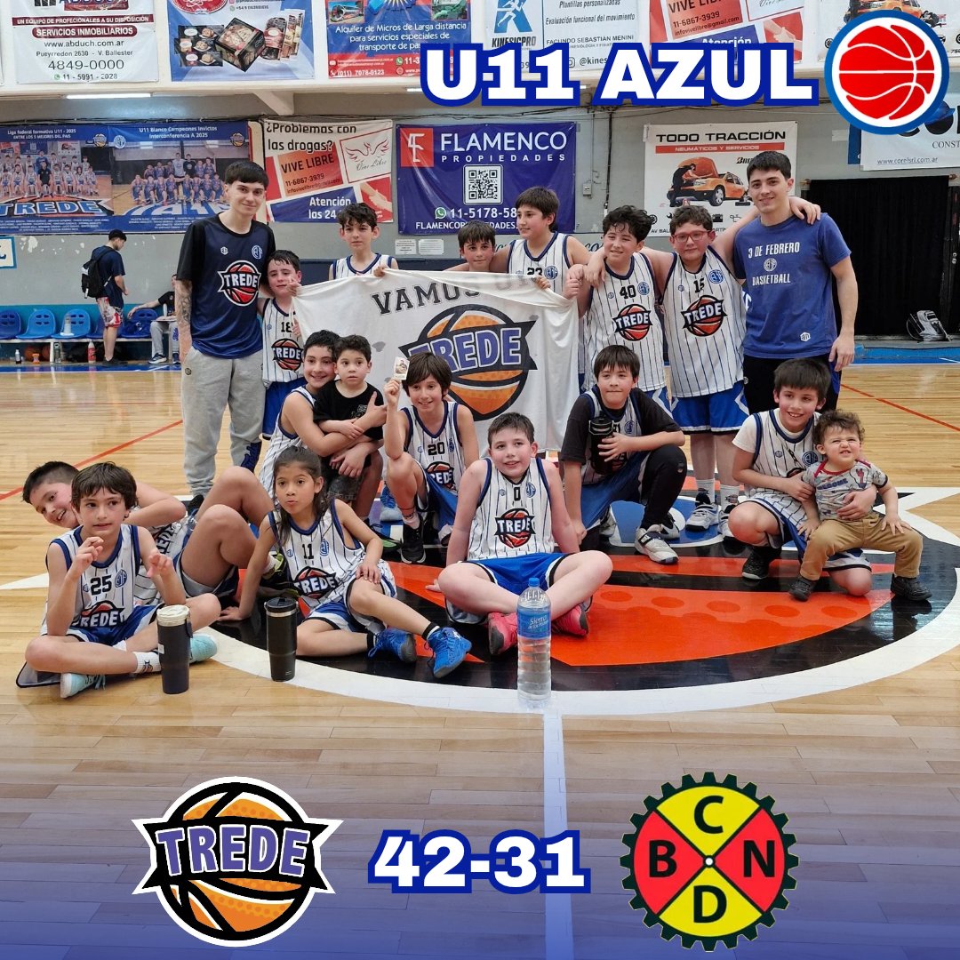 tredebasquetok's tweet photo. 🏀 RESULTADOS
🏆 Interconferencia "B"
Trede (Azul) 🆚️ BANADE
⚔️ Fecha 11
U17: 60-76 ❎️
U15: 66-74 ❎️
U13: 24-72 ❎️
U11: 42-31 ✅️
U9: 18-28 ❎️
U21: 47-73 ❎️
¡VAMOS LOS PIBES! 💙🤍🏀
#SomosPasión #SomosFamilia #TredeBasquet #Formativas #ORGULLODEPERTENECER https://t.co/jsPmzmhrD4