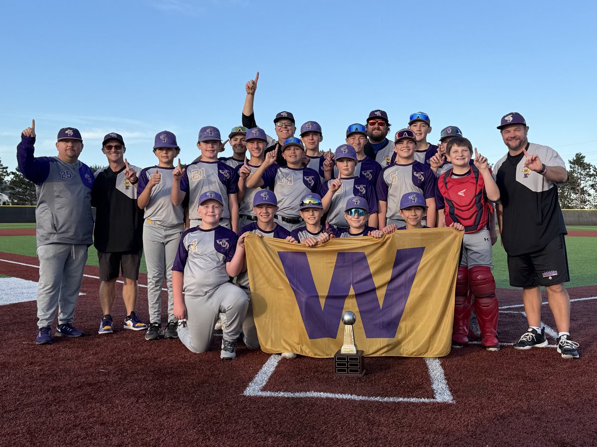 HobartBaseball's tweet photo. 🏆 Middle School Futures League Champions! 🏆

Congratulations to our future Brickies on an incredible season and a championship! The hard work, dedication, and love for the game are already showing.

The future is bright in Hobart!
 #MakeItCount #🧱by🧱 https://t.co/tqgXZLSkvq