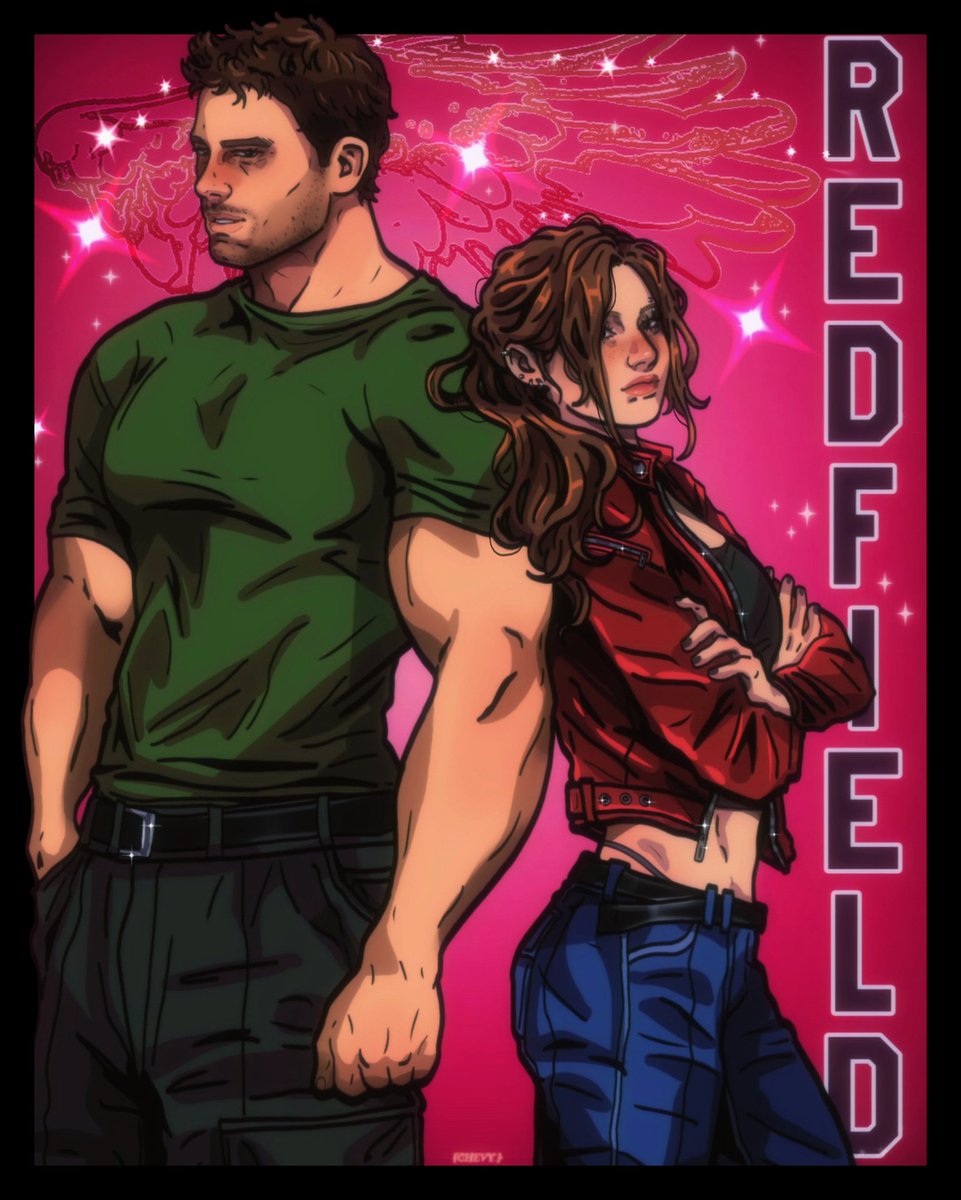 666chevy_'s tweet photo. Can't wait to have the PEAKfield siblings on my screen again next year #ChrisRedfield #ClaireRedfield #ResidentEvil https://t.co/evELbKPwDx