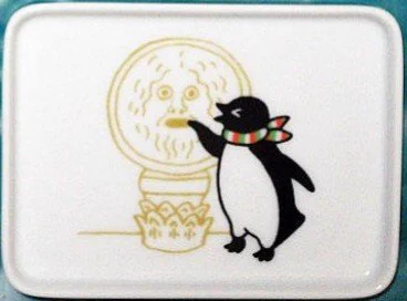 〈南極の氷〉さかざきちはる展 角皿セット きびたろう on X: 