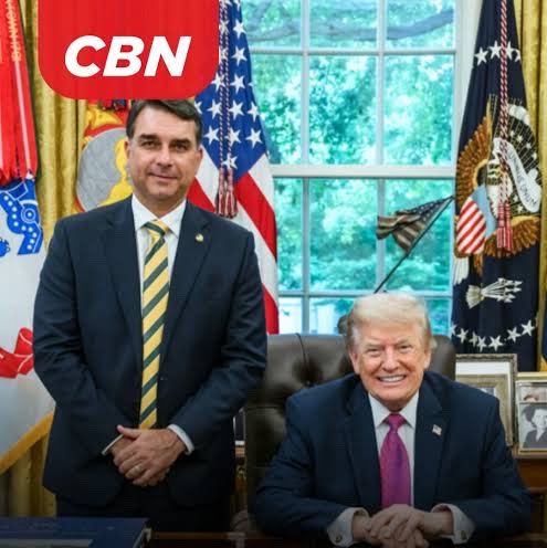 DemocraciaBR_Ja's tweet photo. 🚨URGENTE: Trump confirma presença na posse de Flávio Bolsonaro no dia 5 de janeiro de 2027 em Brasília https://t.co/GRrEZF8mFg