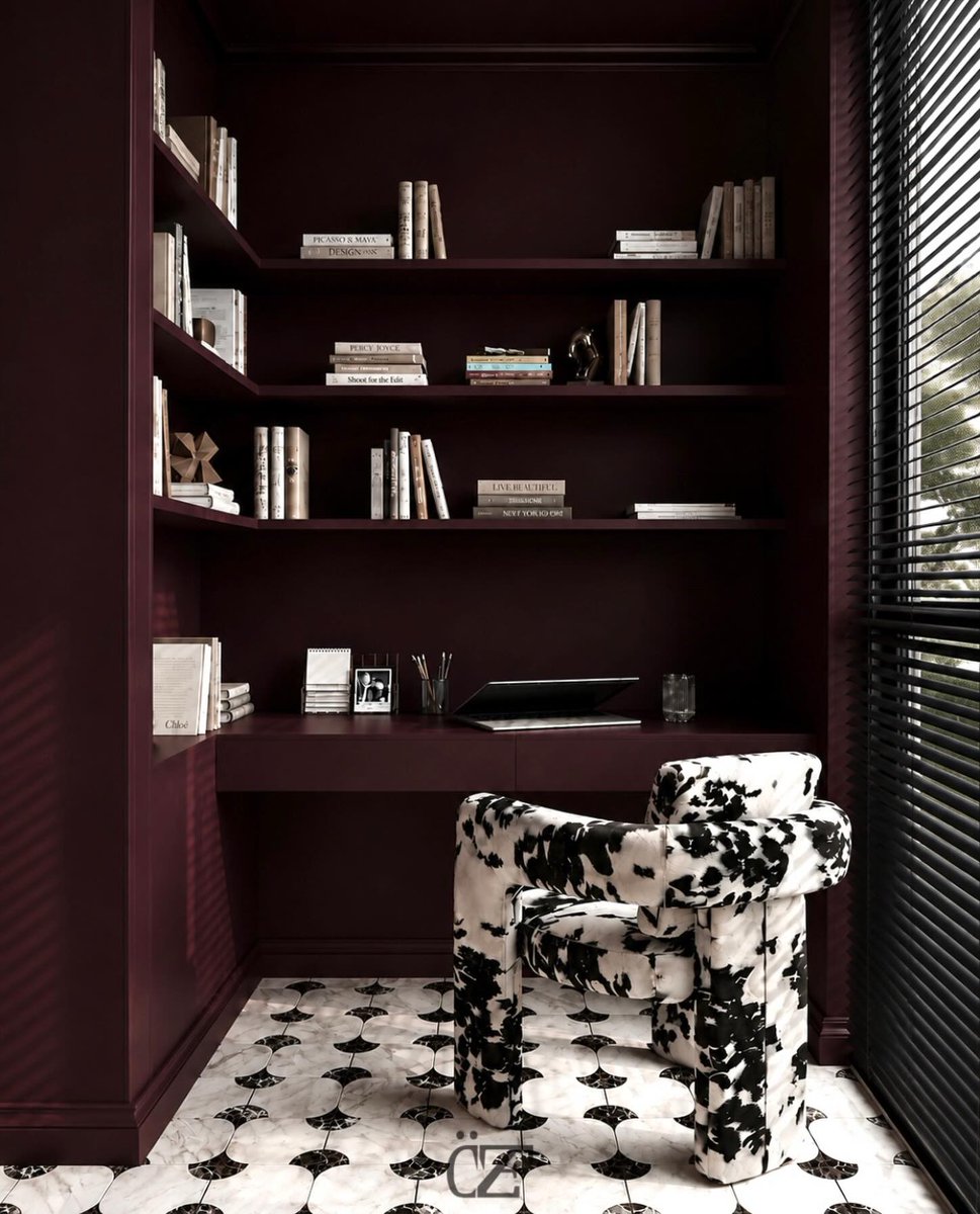 AnglaKinslow's tweet photo. S. G. Villa Study Room Design | 2026. https://t.co/5n1Bfu1qlz