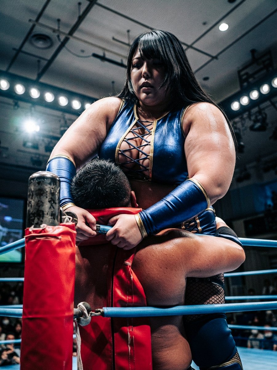 DEKKAI_BBW's tweet photo. #BBW #AIwrestling #AI女子プロレス
神楽のコーナー圧迫
押し潰されたい人はいらっしゃい〜 https://t.co/kp6VWtN9dV