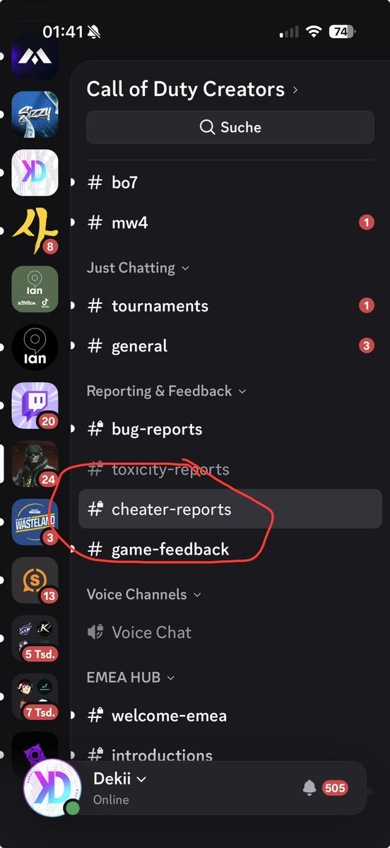 DekiiDeks's tweet photo. 🚨 Calling all Warzone streamers, competitors & Ranked players:

We all know the anti-cheat is struggling right now and Ranked is full of cheaters.

We constantly complain about it, but we also have an opportunity to help Call of Duty fight back.

If you get killed by an obvious cheater: CLIP IT & REPORT IT in the COD Creator Discord.

I’ll do the same, every obvious cheater gets reported, and I’ll post the clip + Activision ID on X and tag the COD team @CallofDutyCM 

If the whole community pulls together and consistently reports them, we can make a difference.

Let’s work together for a cleaner Ranked experience. 🤝