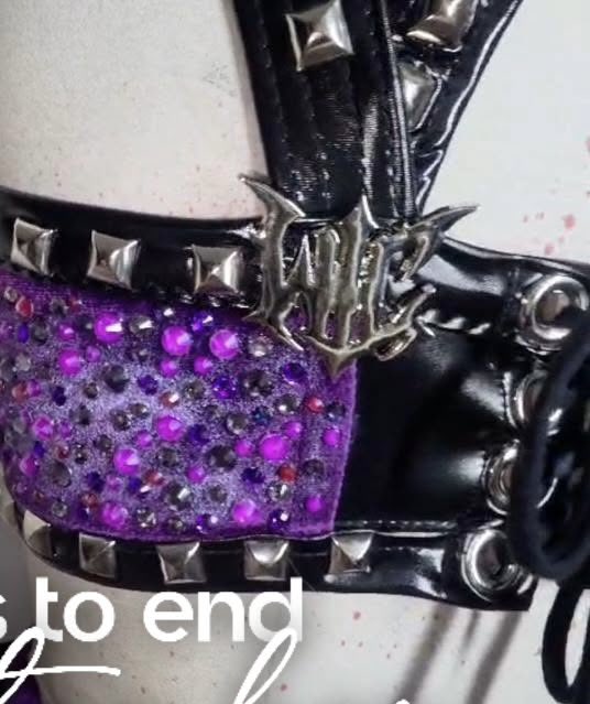 ItsaNewError's tweet photo. wicked lester clothing shared a collage
of photos on her IG to end september,
and it features another preview of the
purple gear paige is having remade 👀 https://t.co/piqgdf8KaP