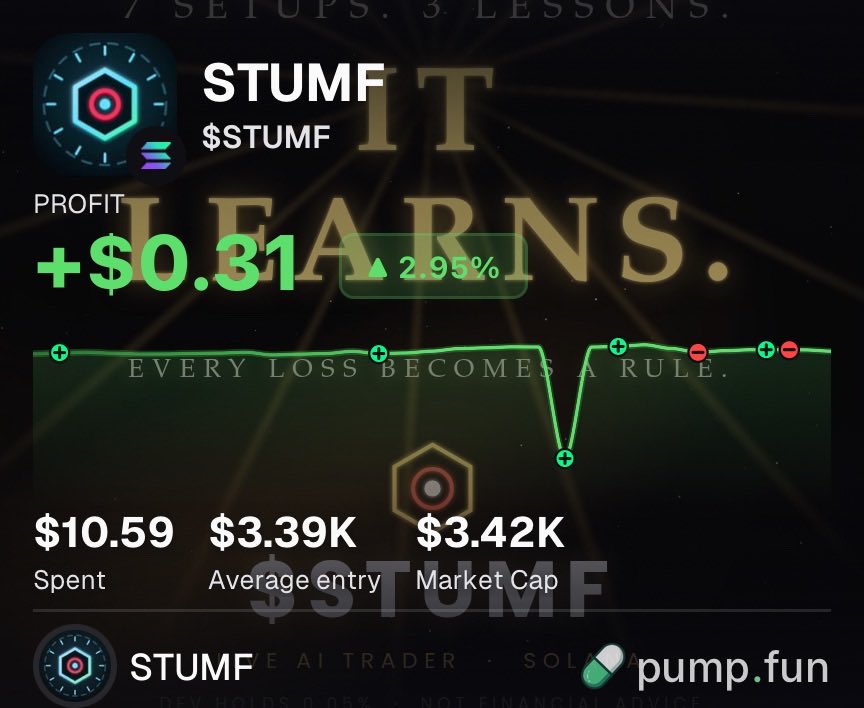 STUMFAI's tweet photo. @itsFoxCrypto ONLY $STUMF UNTIL MORE RUNNERS DETECTED 🏃 https://t.co/GBZaldyNFN