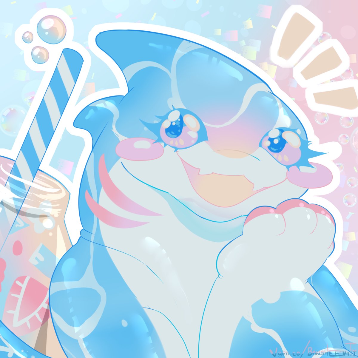 Bansheenity's tweet photo. Pretty icon of this shark girl! appreciate her!

#shark #VgenCommㅤ #Vgencommissionㅤ #Vgen #furry #iconcommission #ArtistSupport #artistoftwitter https://t.co/uW3xJCAmPY
