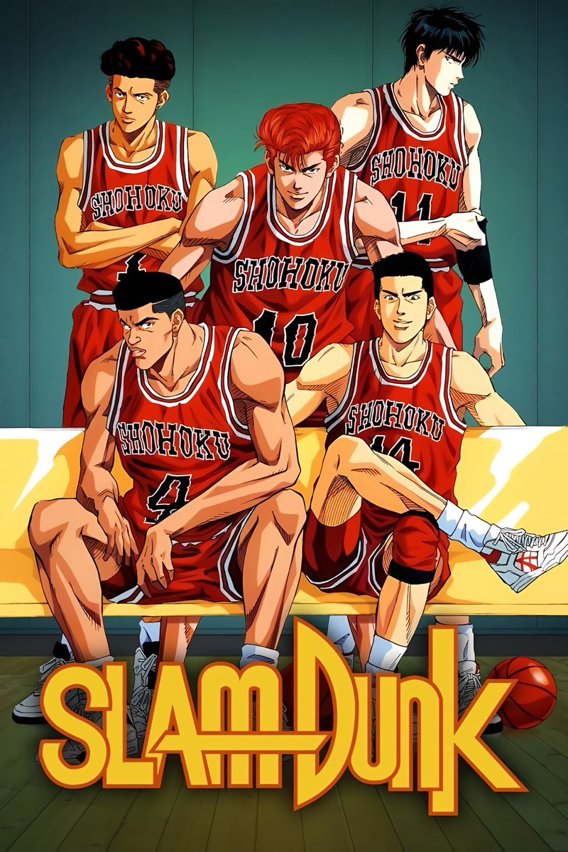 retroanme's tweet photo. Slam Dunk (1993) https://t.co/3IvGlMJrQy