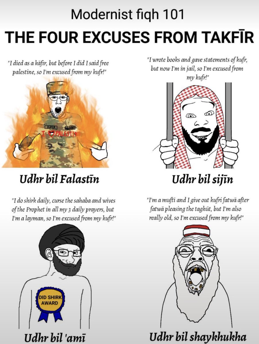 TomLevin7891's tweet photo. When you ask Turayfis army of fanboys about his involvement in the Syrian arena they all default to hiding their heads under the sand 

Some claim he didn’t say anything to these people, some claim his statements were taken out of context, other claim that we should completely https://t.co/Ak6idN2QCg