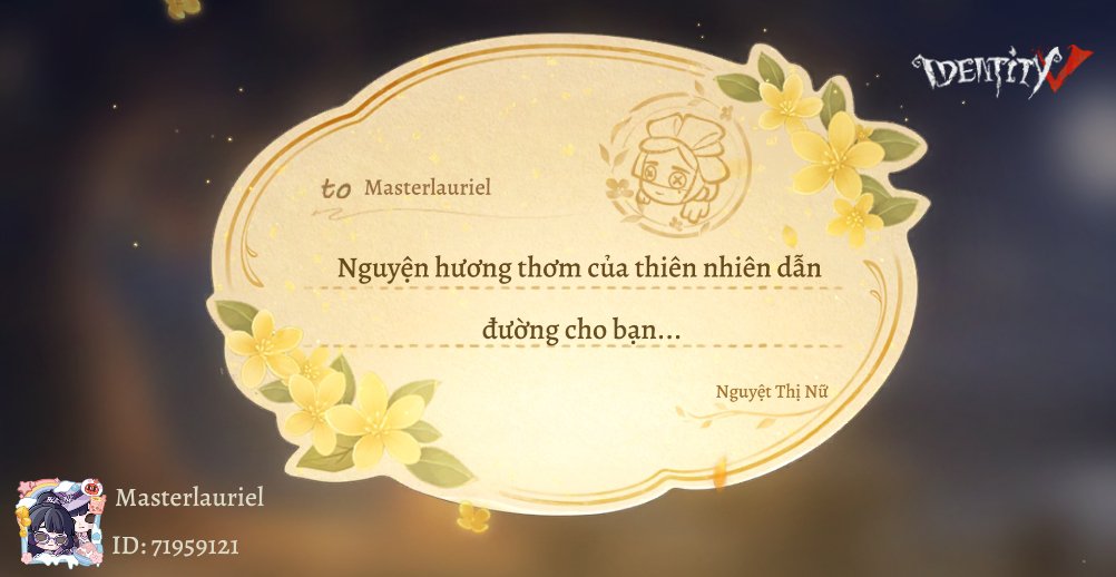 bao_long38019's tweet photo. Tôi đang chơi Identity V. Bạn nghĩ đó là game ư? https://t.co/q8QSdWhC0A