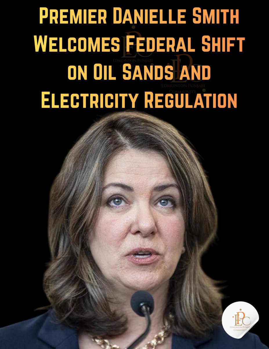 TishStegemann's tweet photo. Alberta Premier Danielle Smith welcomed a federal policy shift removing new oil sands facilities and gas-fired power plants from Bill C-69 oversight, restoring provincial approval and regulatory authority. Alberta will continue seeking the bill’s https://t.co/TLpsNnY0mT