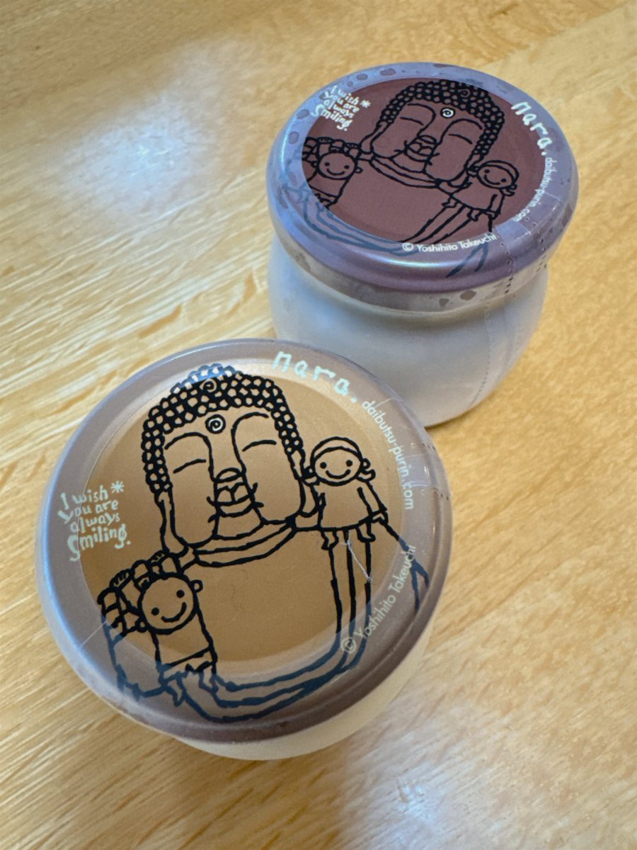 lost_link99's tweet photo. 朝ごはんに大仏プリン（小）🍮
おいしいー！🤤 https://t.co/67oif0QWbK