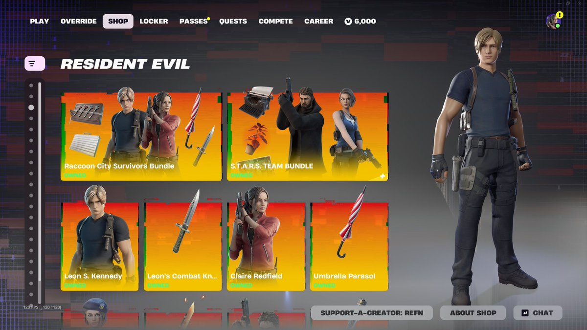 _REFN_'s tweet photo. Yes

They are still in item shop🥹🥹

Consider use my code #REFN please💖

I have make a promise that there will be a giveaway when RE are back, stay tuned 😇 https://t.co/lTBh9h5qFc