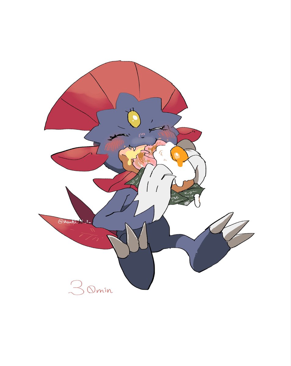 shoukichi_3_'s tweet photo. おさきに　いただいてるよーん！
#マニューラ #Weavile #ポケモン https://t.co/cDzatsDj20
