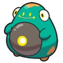innocent_pure's tweet photo. ハラバリーの目、両端の白いやつじゃなかったのね…。
チャンピオンズの戦闘でまばたきするシーン見て初めて気付いた！(真ん中の黄色いつぶらな瞳) https://t.co/6ueCvEizXI