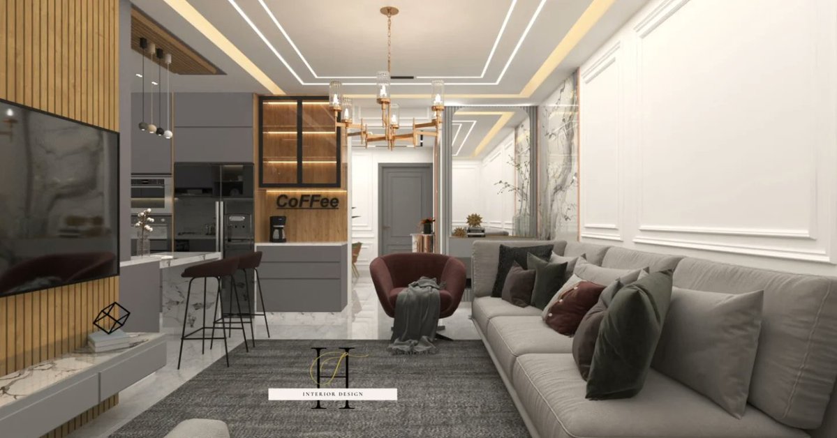 LukeRisleyrom's tweet photo. A home designed with love. A proposed design for Mr. Faleh Abu Sultan’s house in Tulkarm, from my latest work. Online interior design course. For design requests or inquiries about the interior design course, please contact us via WhatsApp at https://t.co/D9Yzz0K1ZF