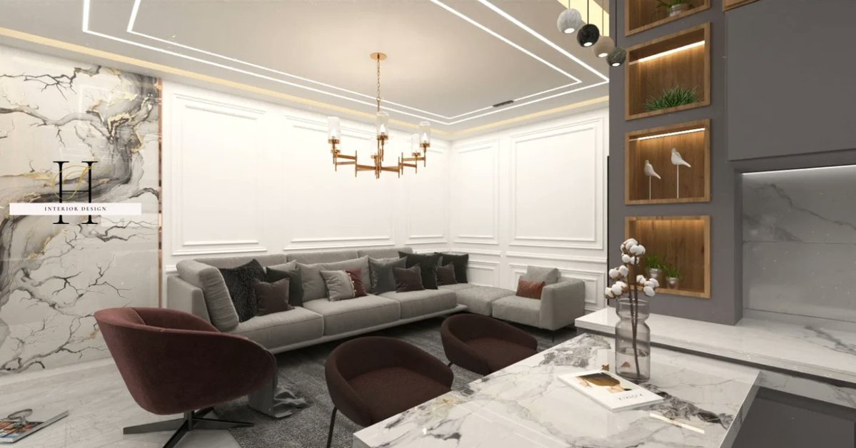 LukeRisleyrom's tweet photo. A home designed with love. A proposed design for Mr. Faleh Abu Sultan’s house in Tulkarm, from my latest work. Online interior design course. For design requests or inquiries about the interior design course, please contact us via WhatsApp at https://t.co/D9Yzz0K1ZF