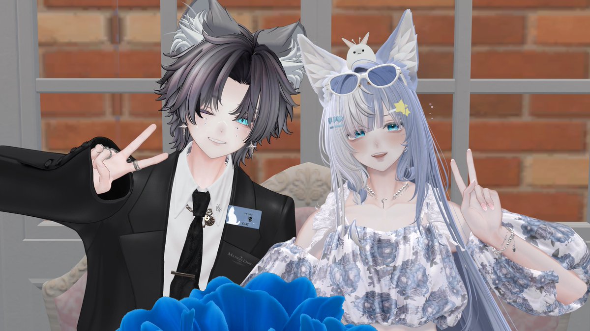 Nekozuki_Yozorq's tweet photo. 3つ目に行ったのはアルエくんのホストイベントChâteau Félinのアフター！
ずっと行ってみたいと思ってたのでまずはアフターに行ってみたよ！
知ってる人達とホスト姿見れて良かった〜☺️
いつか本営業も行ってみたいね🐈 https://t.co/Rgys3PboP3