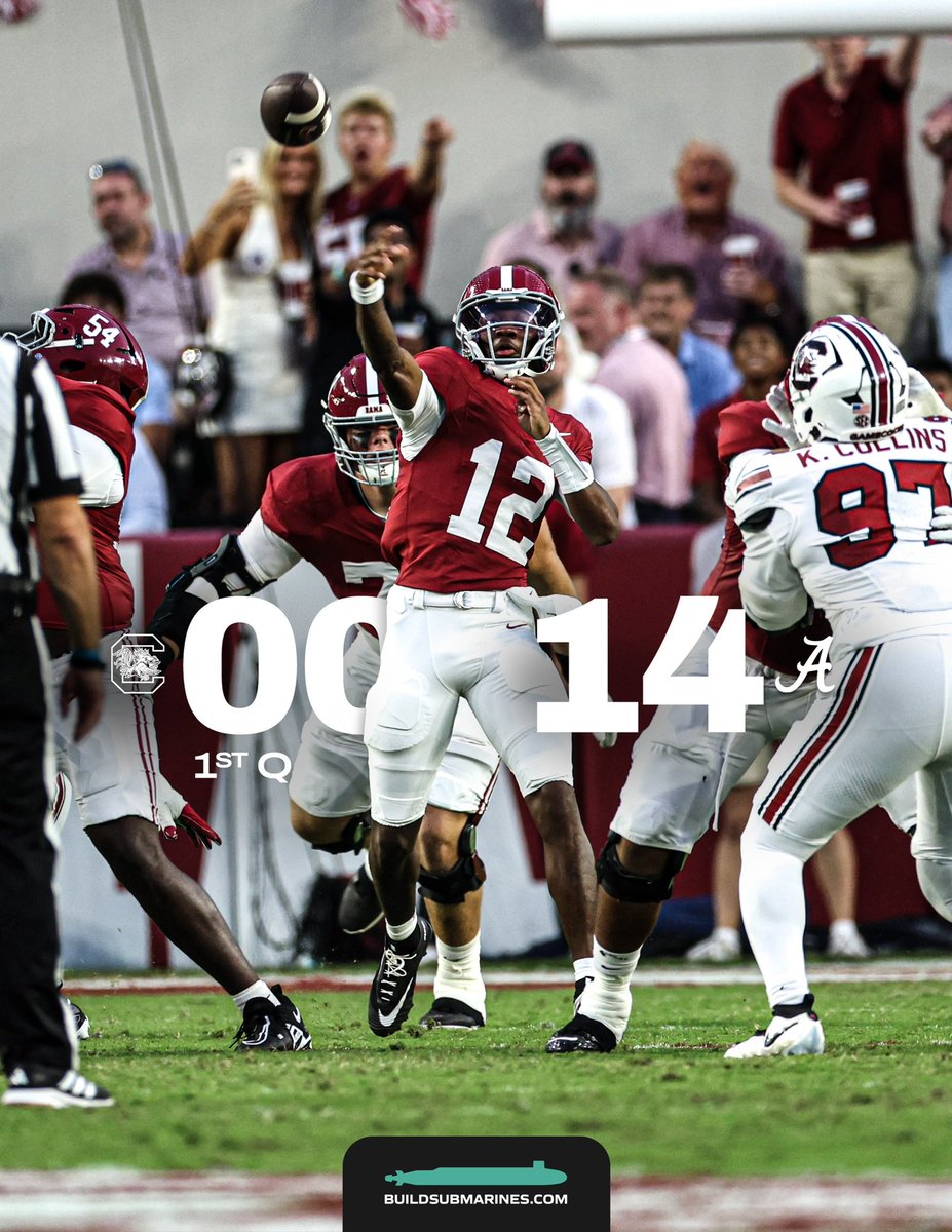 AlabamaFTBL's tweet photo. 1 Down in T-Town! 💪 https://t.co/fgIqYE0ff6