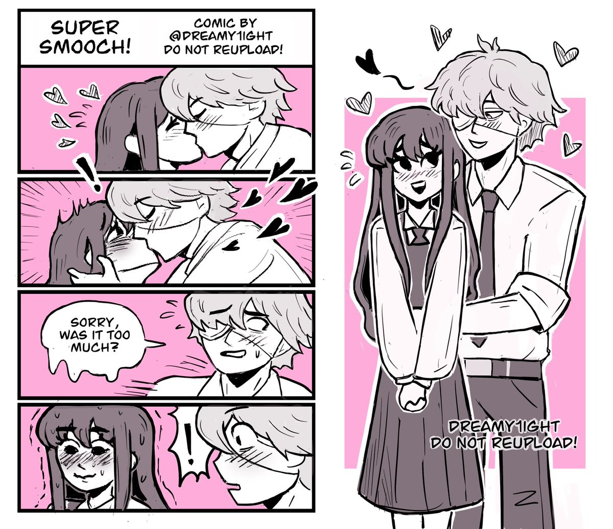 dreamy1ight's tweet photo. Super Smooch! #asaden mini comic 💞
#chainsawman #csm https://t.co/pL0mNnAtYI