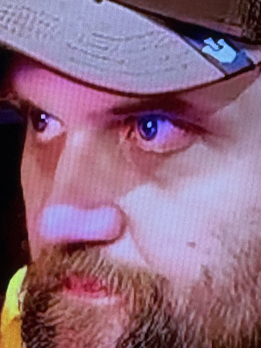 LoneWolfLore's tweet photo. @Channel404News The look of a man who defiantly knew Mel Mack was not coming back in advance https://t.co/ByFOwJS4Ua