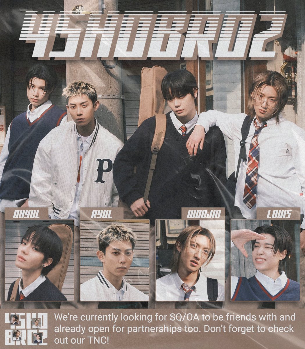 Its4SHOBROZ's tweet photo. ᅠ
ⓘ — Hi, 4SHOBROZ here! We’re currently expanding our circle and looking to make new connections with SQ/OA, so let's be friends with us! ★ We’re also open for partnerships and collaborations now, don’t forget to check out our TNC! 🔥
ᅠ https://t.co/a9xNsspfqK