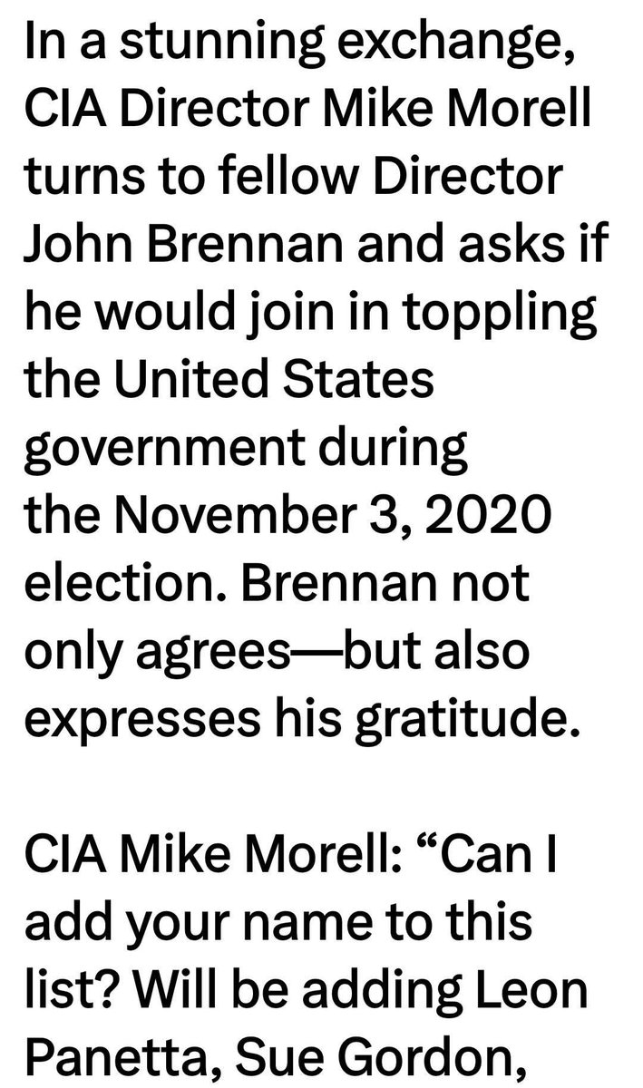 WizardryProgram's tweet photo. @DeepLeaksHQ @realDonaldTrump @VP
@DNIPulte
@FBIDirectorKash when will @JohnBrennan be arrested & #PerpWalked during a pre-dawn raid?
Asking for the #Majority of American #Citizens ... https://t.co/72wMpdYnex
