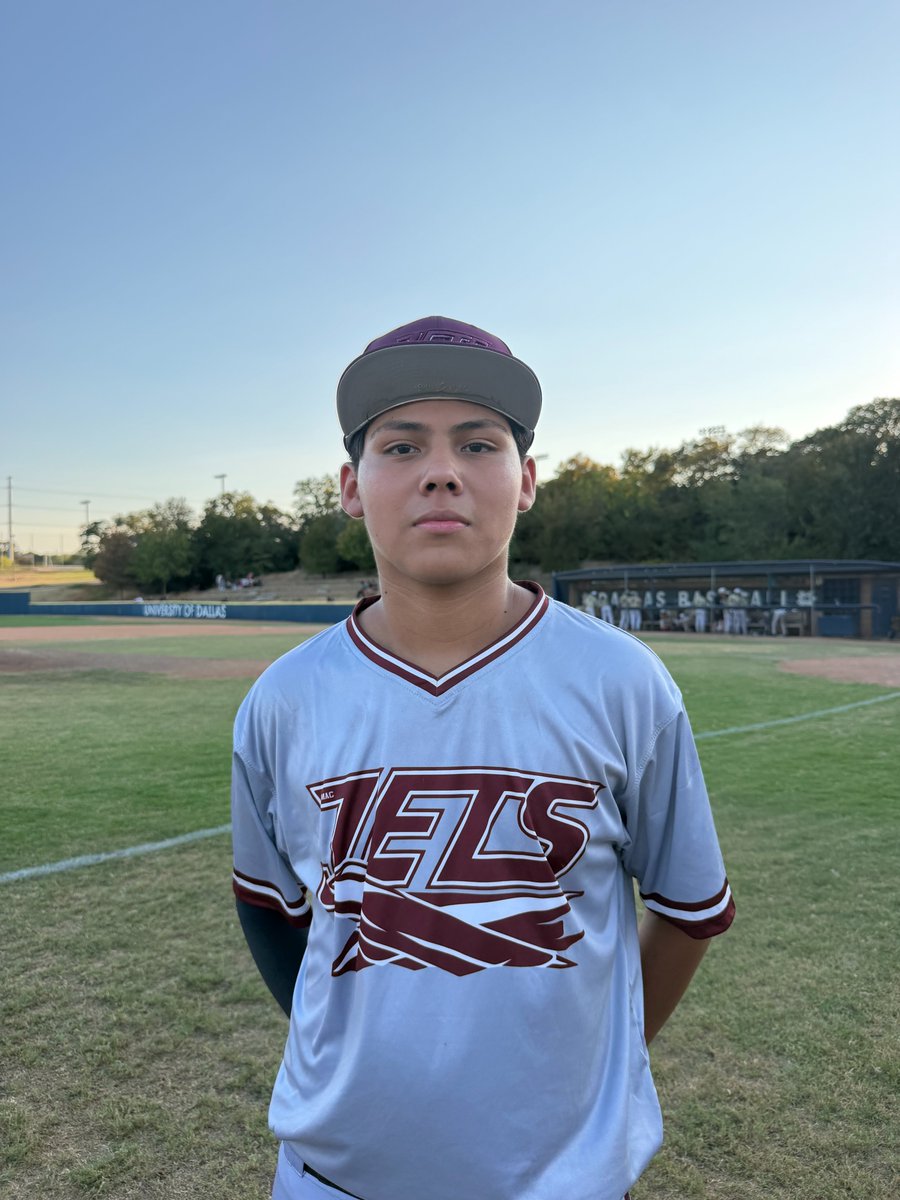 FiveToolTexas's tweet photo. F: @JetsBaseballTX 2030 Maroon 8, NTX Trailblazers 16U 0
PoG: Ethan Mendez 3 IP, 3K, 3H https://t.co/qPnaG8taVJ