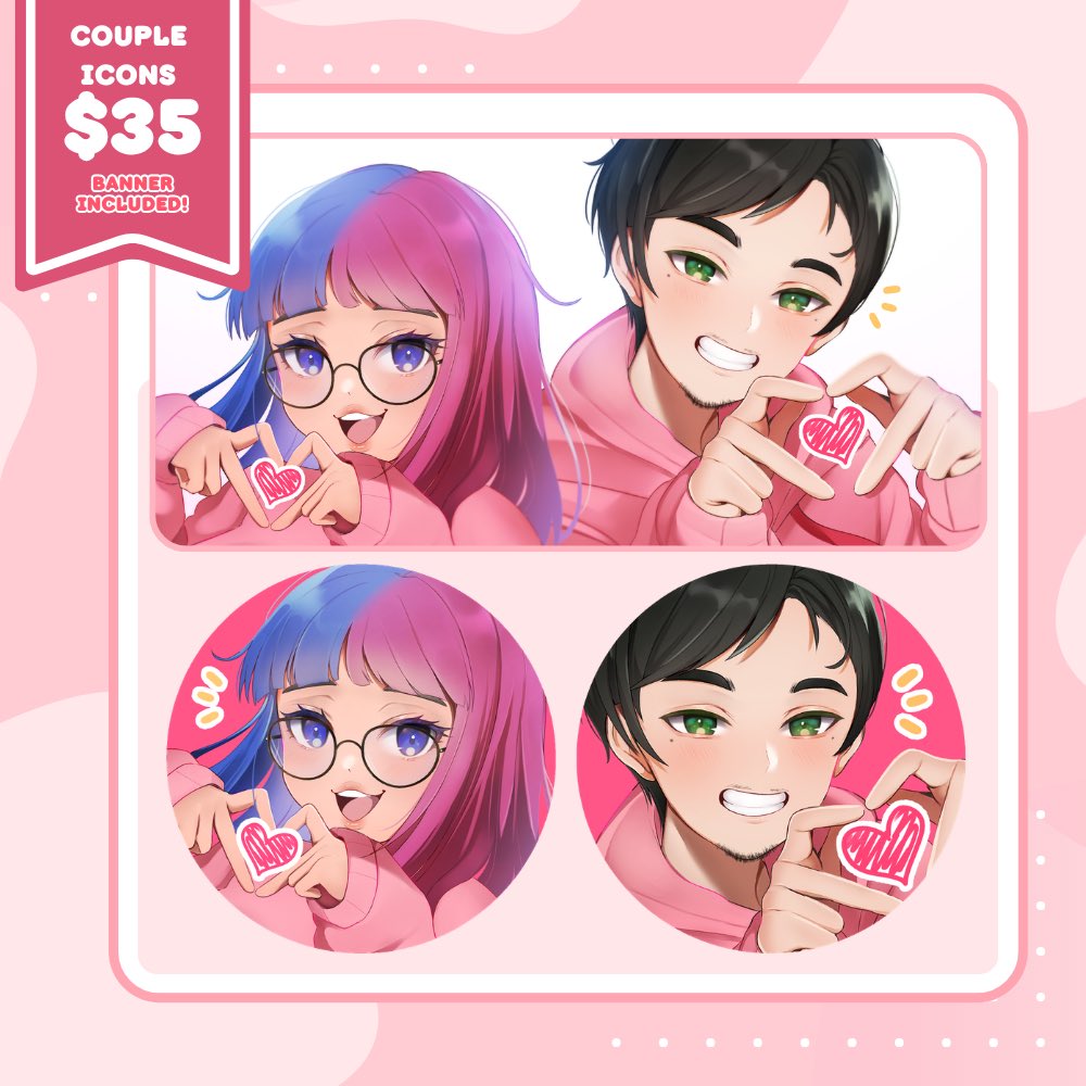 mryjunie's tweet photo. i’m officially opening comms again! plus its on sale! if interested feel free to DM me or check my vgeb out! :> 💖
emotes are not available for discount! 💖

 1/2 

#commission #commissionopen #VgenComm #digitalart #illustration‌‌ #vtuber https://t.co/jG3Wi70ko5