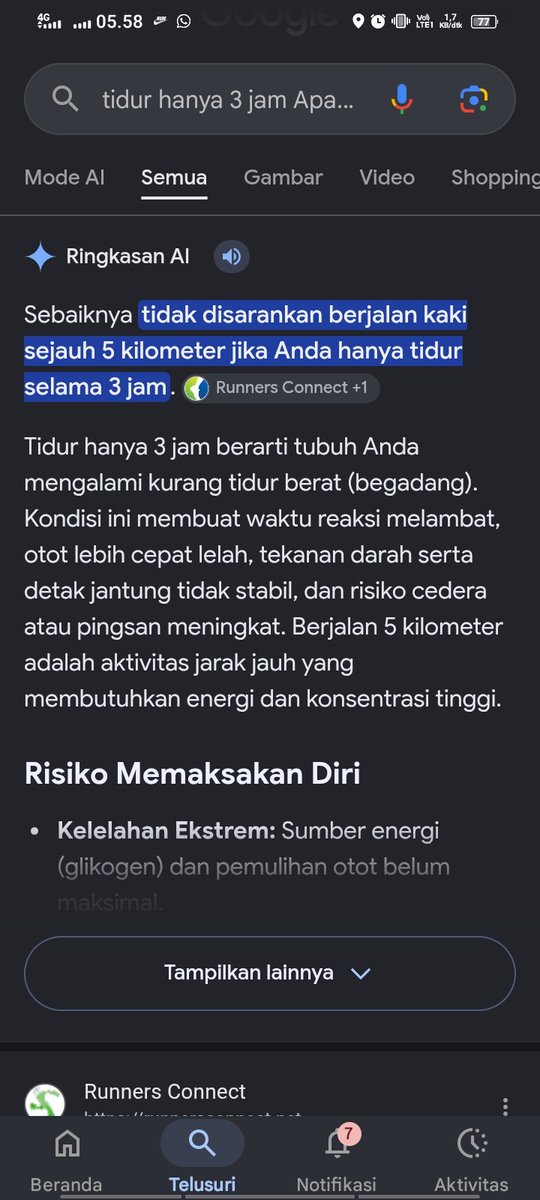 MFARSYAD1's tweet photo. Morning morning morning 
-
Happy Sunday 
Jalan2 ,harusnya 30mnt tapi ya badel dikit 🙏🏼🙏🏼🙏🏼🙏🏼 jangan ditiru
-
#gerak #strava #garmin #vivo #coros #geoffmax #adidas #adidasrun #running #MorningVibes #nikerun https://t.co/Ib0goPbhJJ