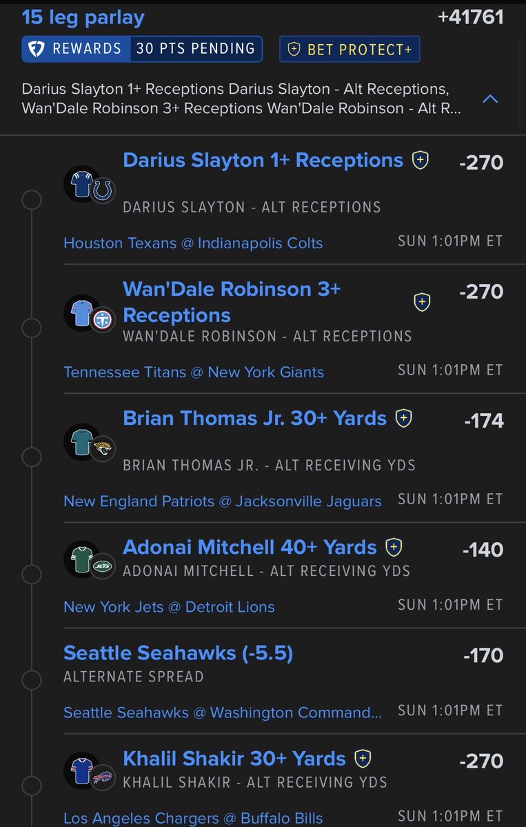 FinneganFinds's tweet photo. +41761 One Leg Per Game Lotto 🏈 https://t.co/RcXht0mdyJ