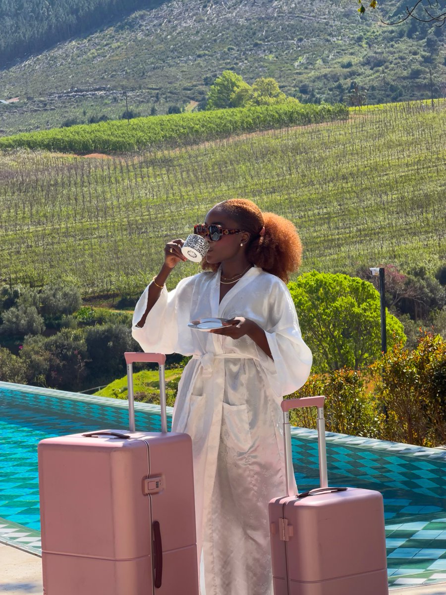 July's tweet photo. En Route With You in South Africa’s Cape Winelands. Part Two. https://t.co/ZQsIbxhO5n