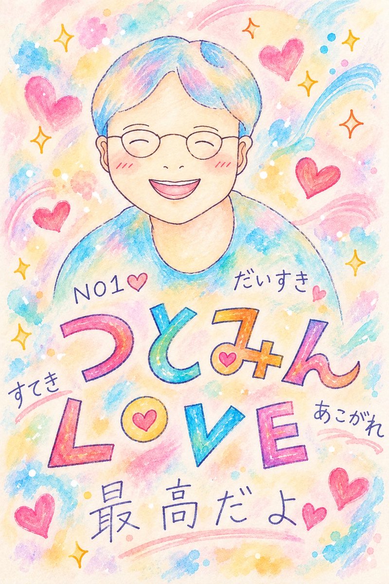 1vNXt1pUH7UwJoF's tweet photo. おはようございます☀
朝から癒されるニュースをお届け🥰

フォロワーさんが、つとみんのイラストを描いてくださいました😭素敵！

創価学会の女性部の方で、私の大ファンでいらっしゃるそうです。

本当にありがとうございます！がんばります😭 https://t.co/X6HpKEojX6