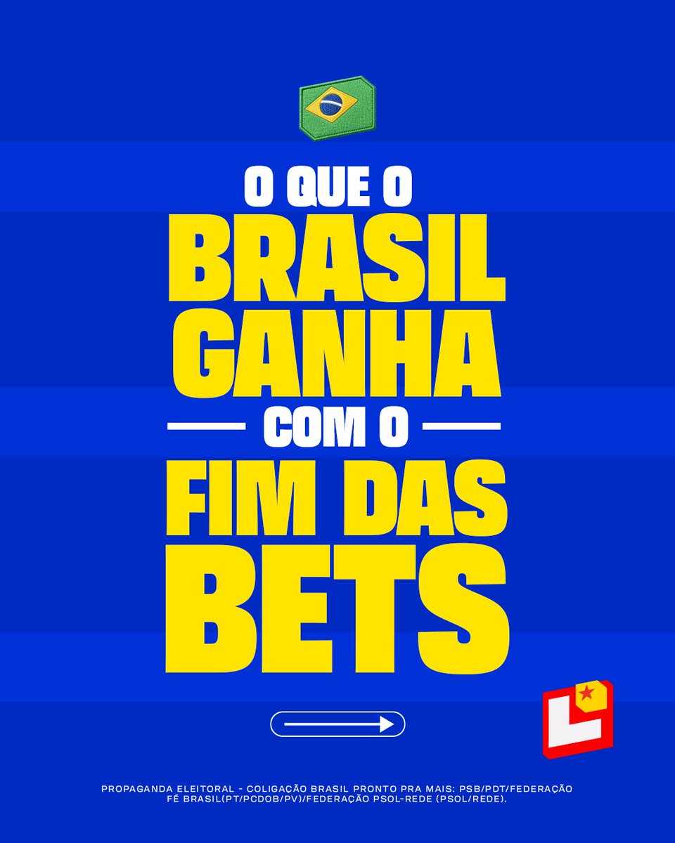 LulaOficial's tweet photo. O que o Brasil ganha com o fim das bets? https://t.co/k3ogNyQQyj