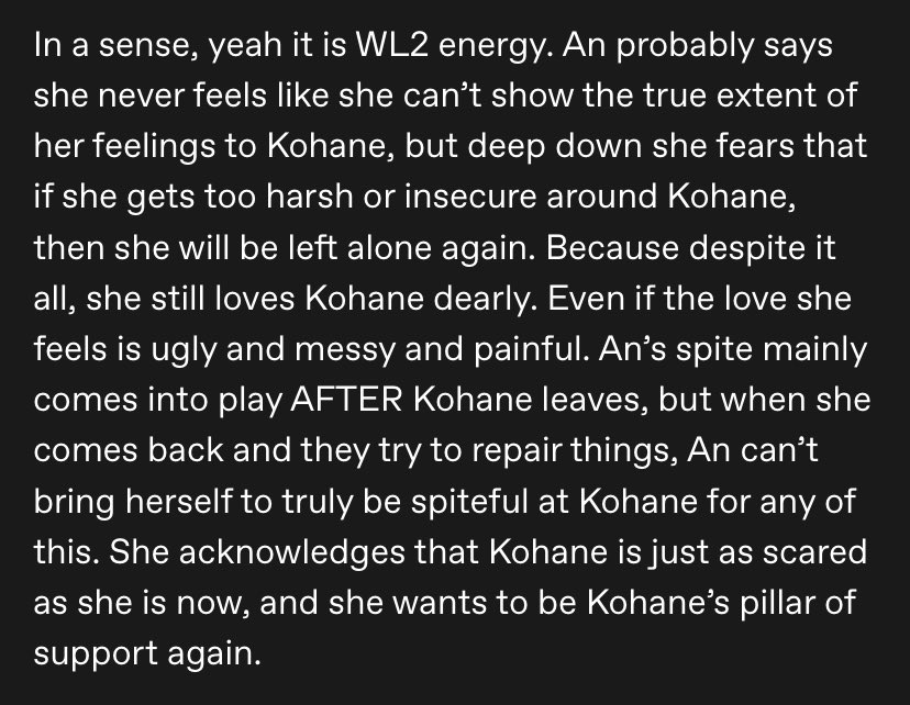 Monocrow_m_'s tweet photo. I have some Desiderium Anhane relationship development! Hooray for misunderstandings with a hint of toxicity (you’ll find that I use their headshot images a lot for information posts n shit) https://t.co/g68fBdx39B