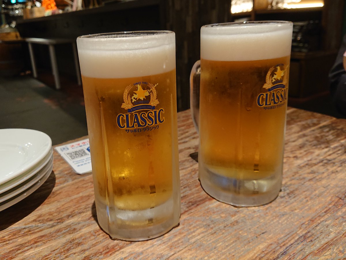 VIST27_24's tweet photo. 赤レンガテラス
CAFE &amp; BAR Manhattan カフェ&amp;バー マンハッタン
ビール🍻とハンバーガー🍔
何度食べても美味しい😋
#赤レンガテラス #バーマンハッタン #ハンバーガー https://t.co/WQtMI4fNpV