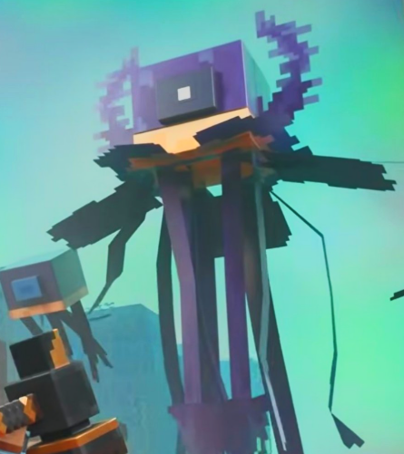 NuCaloric's tweet photo. I like how you can tell which mobs were designed by the Minecraft Dungeons team and which were bullshit designed by the core Minecraft one https://t.co/M6cKTsPLUh