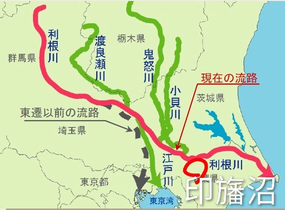 pen_pen2020's tweet photo. これを理解するのに分かりやすい図が国交省のページにある。
1947年のカスリーン台風による氾濫で埼玉から東京で広大な被害があった。
以降、埼玉県内の利根川右岸(南側)の堤防が継続強化されてる。
つまり埼玉は東京を守る防衛線、それでワリを食うのが利根川下流の千葉という構図。
利根川東遷のツケ https://t.co/a6DHFBpHwG