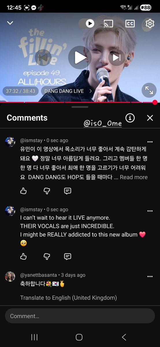 is0_0me's tweet photo. #ALL_H_OURS #itsLive #itsLive_event_ALL_H_OURS_6
์ต์ ์ฅ๋ฉด ํ๋๋ง ๊ณ ๋ฅด๊ธฐ ๋๋ฌด ์ด๋ ค์์ ๐ซข ๋ชจ๋ ๋ฌด๋๊ฐ ๋ค ๋๋ฌด ์ข์์ด์!! ๊ทธ๋๋ DANG DANG ์ ๋ฏผ์ด๋ ์ ๋ง์์ ํ์ณค์ด์ ๐ค ๋ง์ฌ๋ฏธ๋ ์ ์ด๋ ๋ ๋๋ฌด ๊ท์ฌ์์ ๐ญ๐ ์ฌ์์์ฆ๋ฅผ ๋๋ฌด ์ฌ๋ํด์, ํ๋ฃจํ๋ฃจ ๋ ์ฌ๋ํ๊ฒ ๋ผ์ https://t.co/vUfzRBDg4f