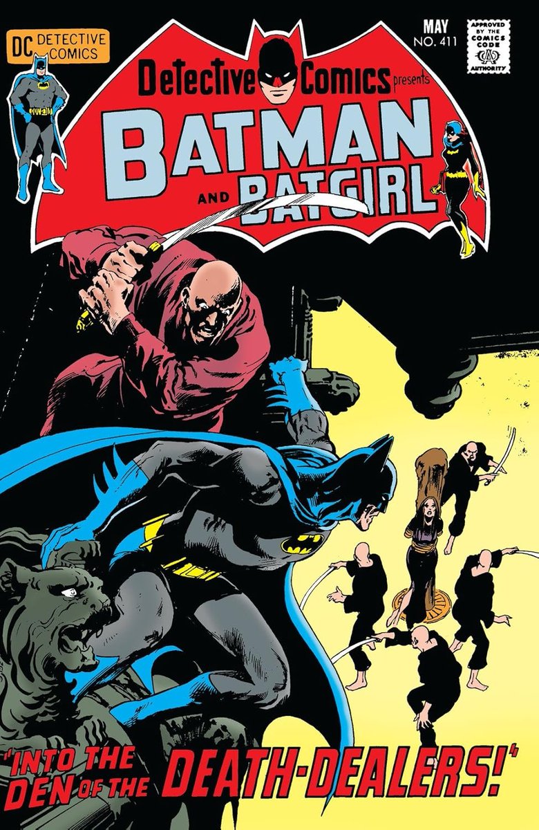taliasghul's tweet photo. comic covers featuring talia al ghul, an ongoing master thread!

━ detective comics #411 cover by neal adams (1971) https://t.co/vJFCvVjdAJ