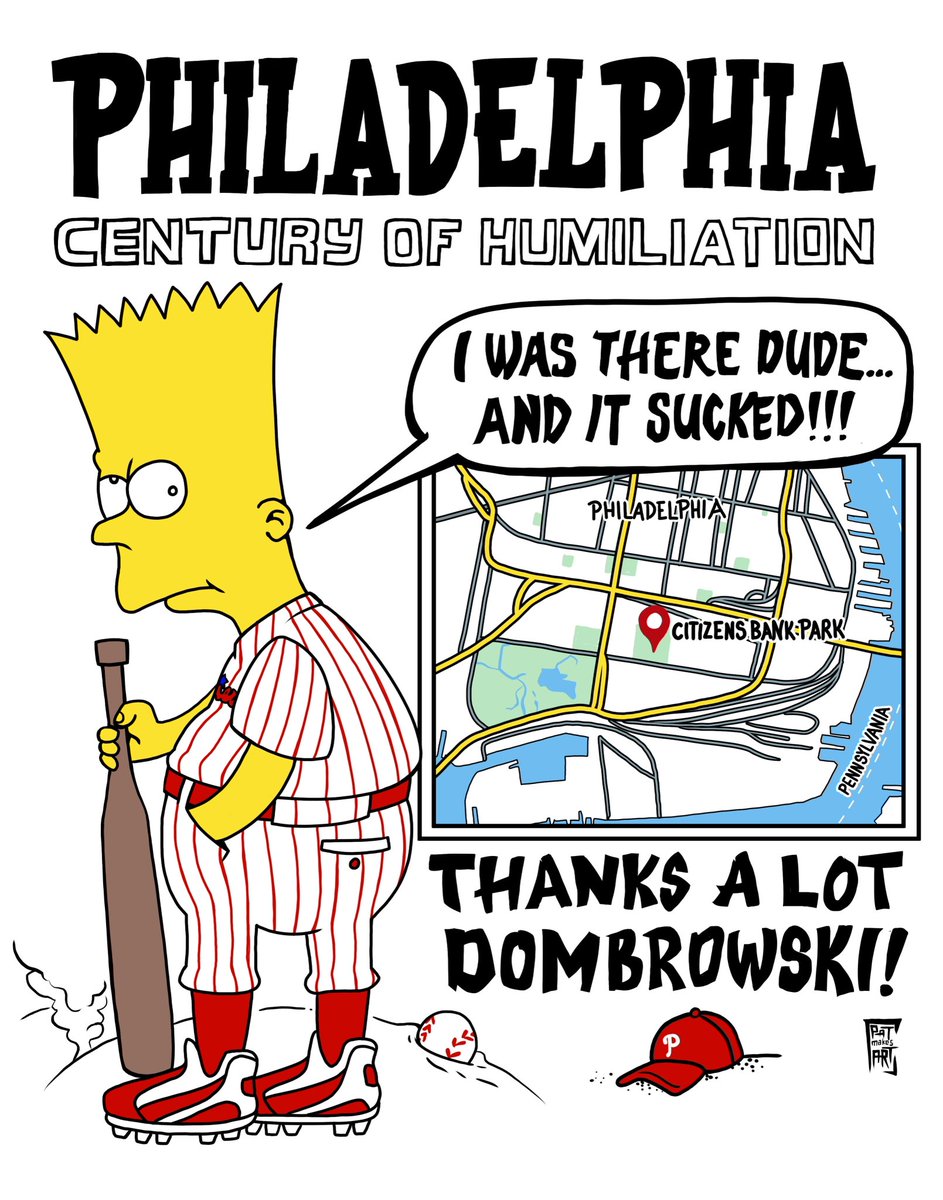 patmakesart's tweet photo. Phillies is a disgrace https://t.co/lJrT2xgnzj