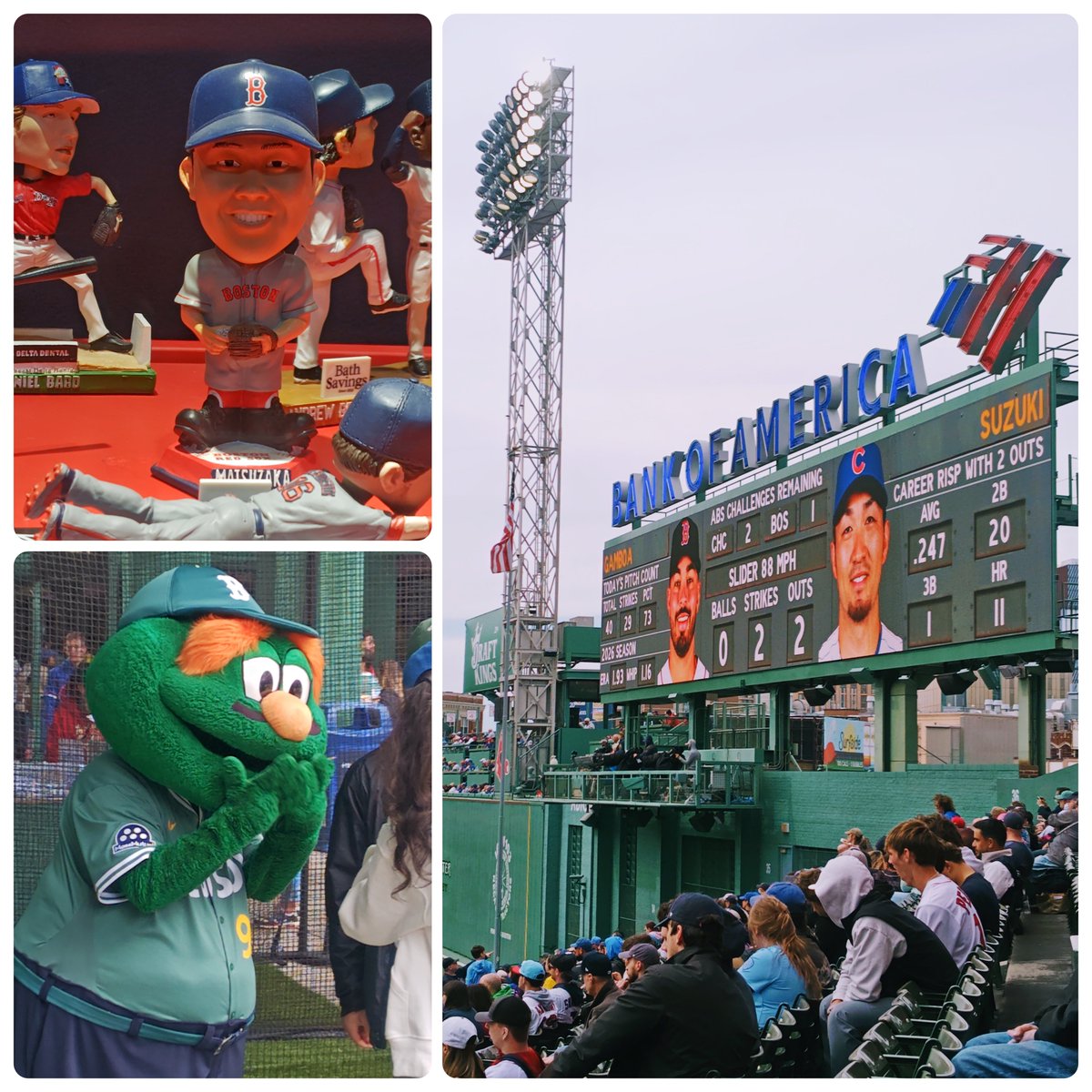 atakamon's tweet photo. 🇺🇸Fenway Park 昨日のダブルヘッダー
2試合目終盤から降り出した☔
沿岸洪水警報が出ているので、想定通り本日はホテル缶詰め。
泥のように寝た(腹減った😮‍💨)
#Boston #ポケモンGOできひん https://t.co/mTemd4ekKH