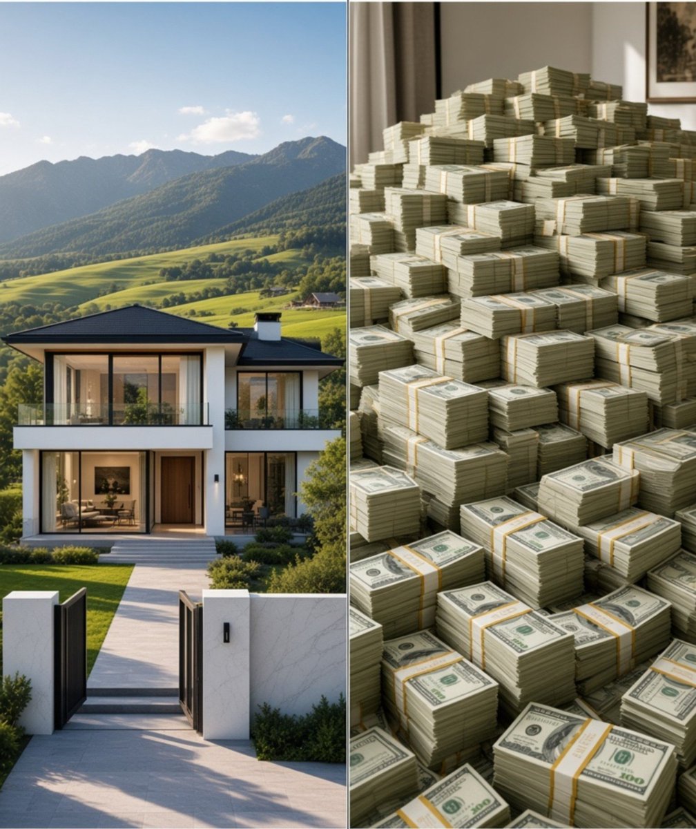 Rocket_maxs's tweet photo. Be honest!
Would you rather receive $1 million cash or a paid-off house?

A. Paid-off house
B. $1 million cash https://t.co/8PWKytqlqx
