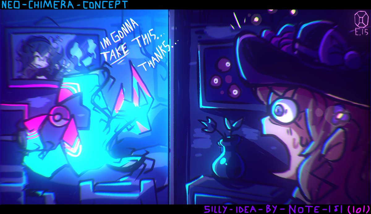 Ema15TheArtist's tweet photo. Neo Chimera Concept fr (silly idea by @memory_dancer )
#HYPNOSLLULABY #CABINETOFNOVELTIES #fnfneo #Monster #SerenaPokemon #Pokemon https://t.co/R5sKxQBJgE
