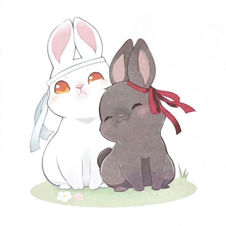 littlesadlamb12's tweet photo. Bunny day??? That's wangxian's perfect holiday 🙂‍↕️🙂‍↕️ https://t.co/PDcLTaHKtN