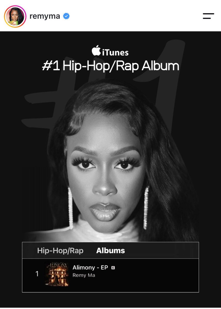 Ohh_Shes_Mad's tweet photo. & this is how itβs done!!!!! #AlimonyEp #Remy #1 π₯π₯π₯π₯π₯ We are sooo PROUD OF YOU REM π₯ΉππΎ @RealRemyMa ALL HAIL THE QUEEN!! https://t.co/rRctEDqj0I