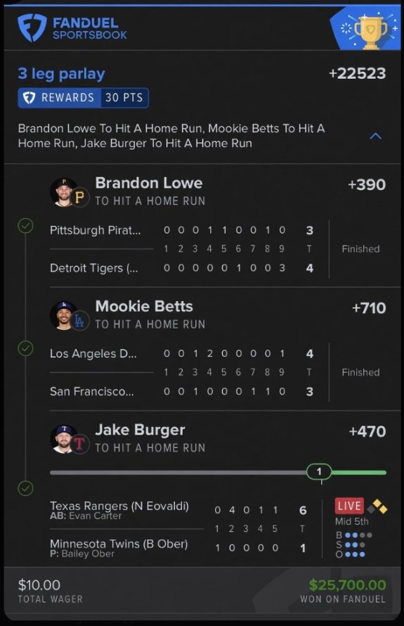 bombaslips's tweet photo. They it wouldn't hit until. It did✅🔥

Another one cashed. Stay lock in to see more ✅✅
@Playbook 
Tap on the link to join>https://t.co/7hwPo5ikwA https://t.co/wNDDEchDvI